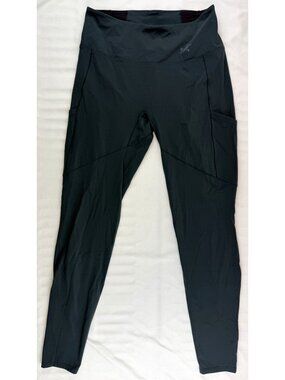 Arc'teryx Oriel Leggings Womens Size M Hiking Climbing Pockets Evergreen